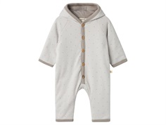 Lil Atelier driving suit vapor blue with dots